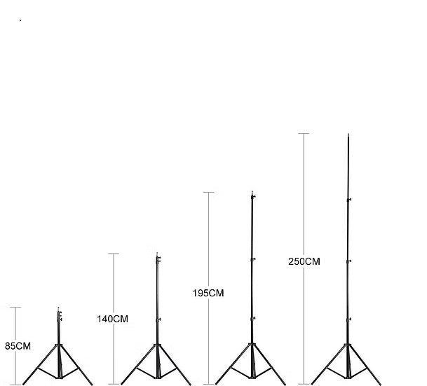 Falcon Eyes Lampstatief I-2500 82-250 cm — 5