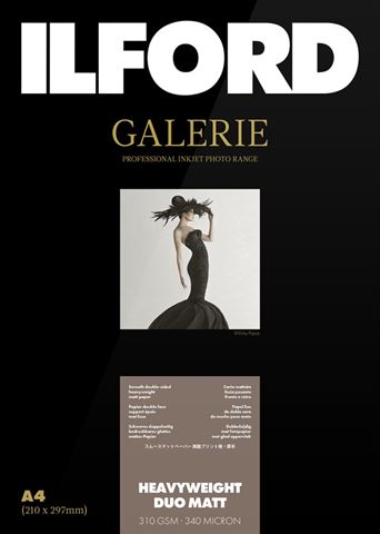 Ilford fotopapier Galerie Duo Matt A3+ 50 Vel