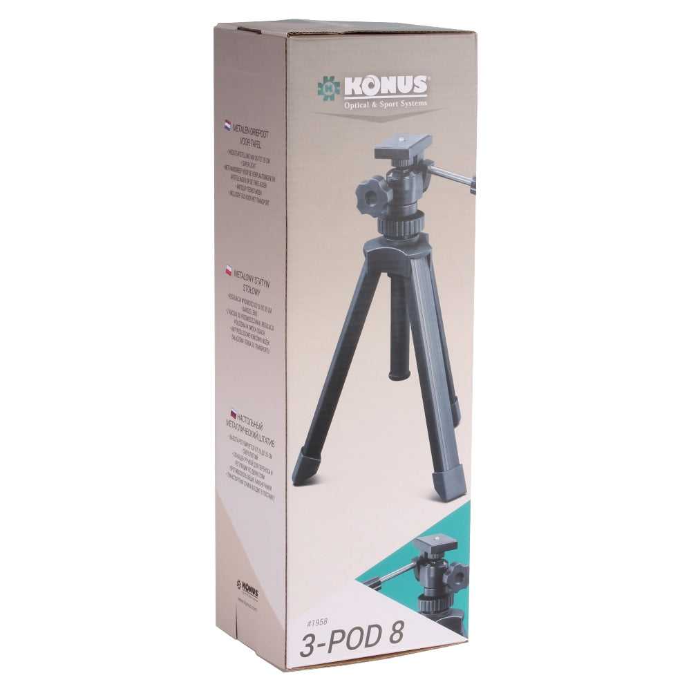 Konus Tafelstatief Metaal Met Fijnafstelling H35 CM — 7