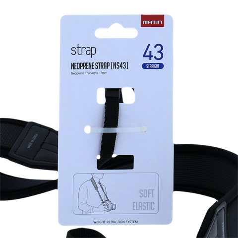 Matin Riem de Luxe Recht Neoprene 43 mm M-6753H — 5