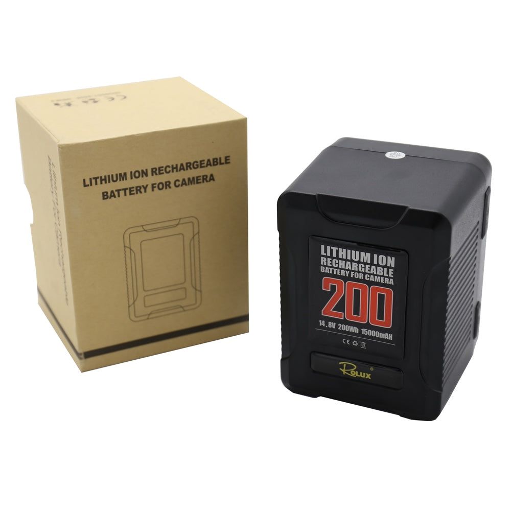 Rolux Smart V-Mount Accu YC-200S 200Wh 14,8V 15000mAh — 6