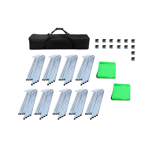 StudioKing Panoramische Achtergrond Green Screen FSF-240900PT 240x900cm — 6
