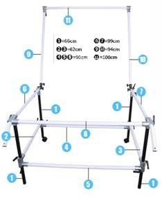 StudioKing Opnametafel FST-13240 130x240 cm — 2