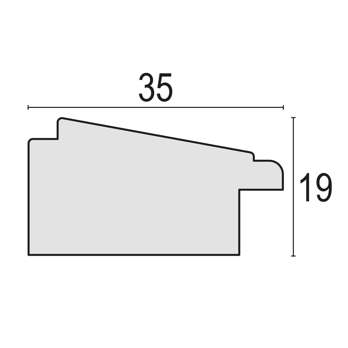 Zep fotolijst BE457 Todi White 13x18 cm — 3