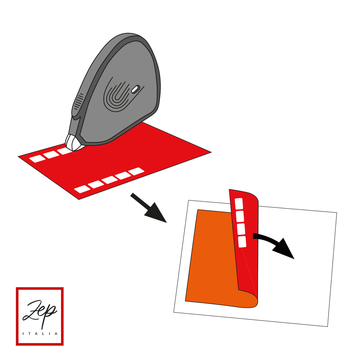 Zep fotoalbum BX650 Stickers 8x12mm - 650 Stuks — 6