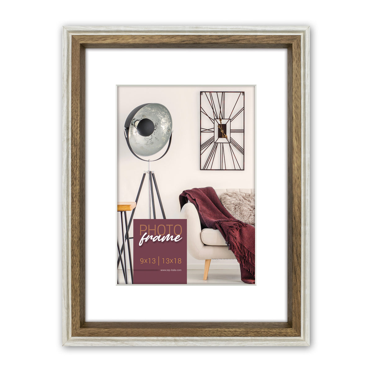 Zep Fotolijst DN923B Palmi Brown 15x20 / 20x30 cm