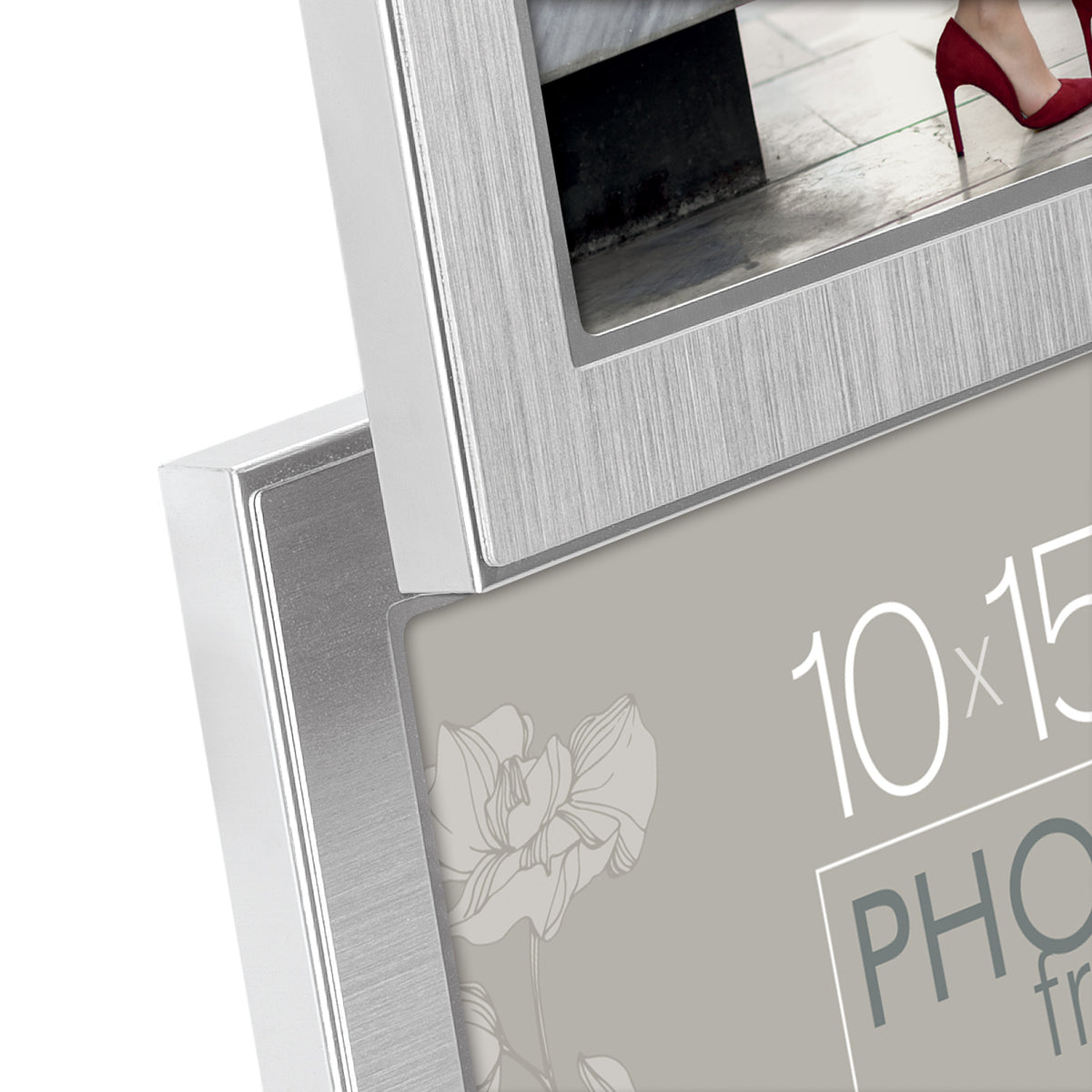 Zep Fotolijst S4044 Olimpia Silver 4Q 4x10x15 cm — 3