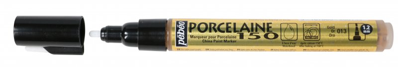 Pebeo Porcelaine 150 Marker Bullet Tip 1.2 mm - Gold