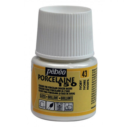 Pebeo Porcelaine 150 Porseleinverf 45 ml - 43 - Ivoor