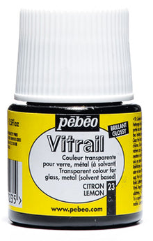 Pebeo Vitrail Transparante Glasverf 45 ml - 23 - Citroen