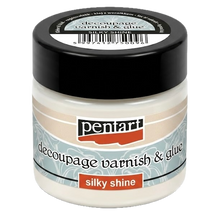 Pentart Decoupage Glue & Silky Varnish - 50 ml