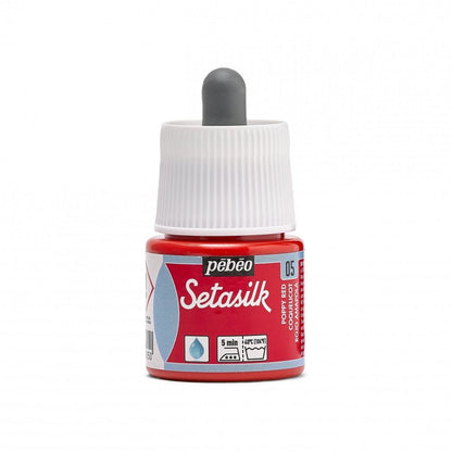 Pebeo Setasilk 45 ml - 05 - Poppy Red