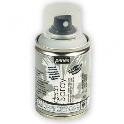 Pebeo Decospray Acryl Decoratieverf 100 ml - Medium grijs