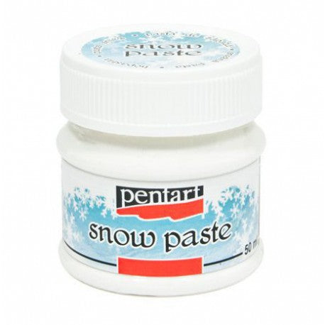 Pentart Snow Paste en Sneeuw-Pasta