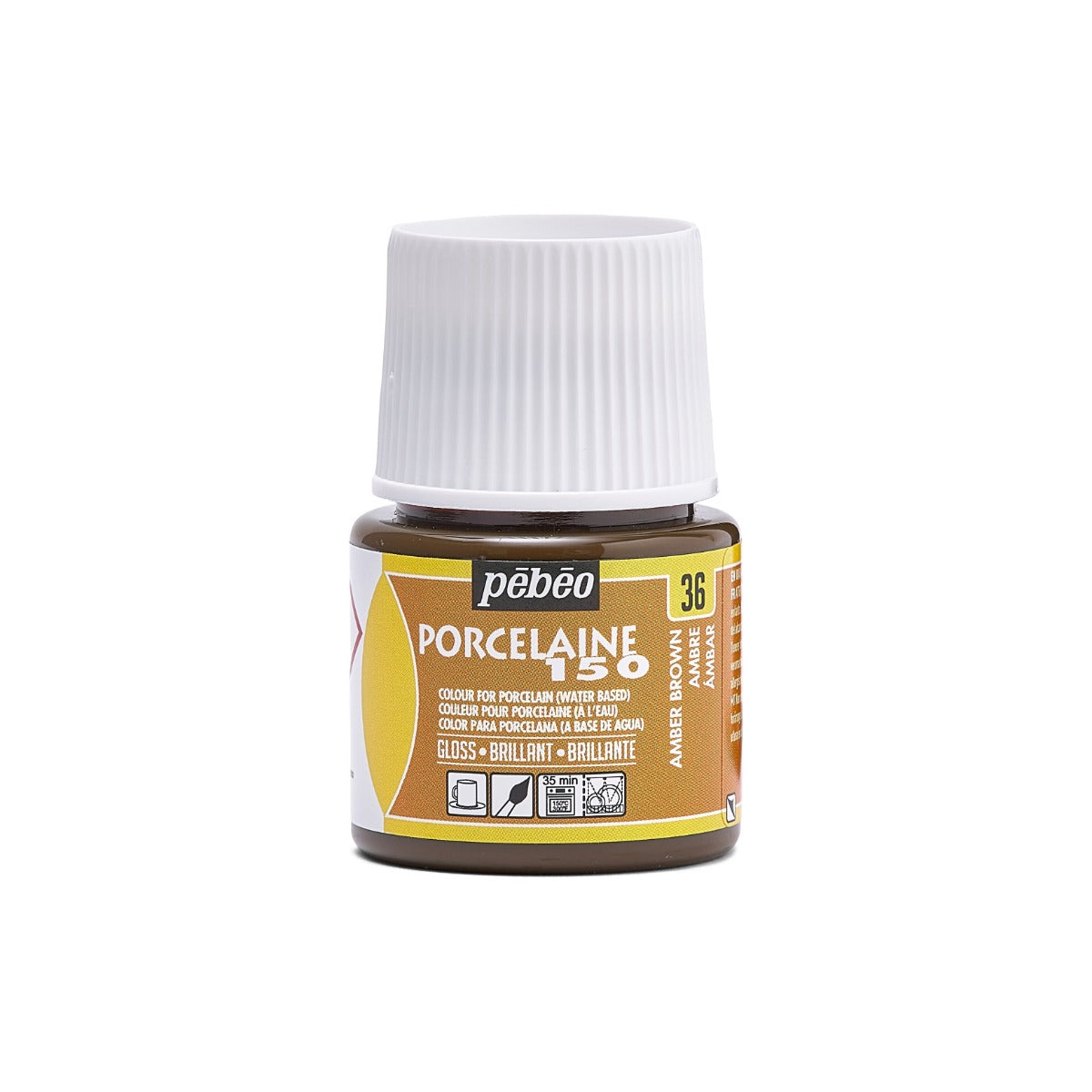 Pebeo Porcelaine 150 Porseleinverf 45 ml - 36 - Amber