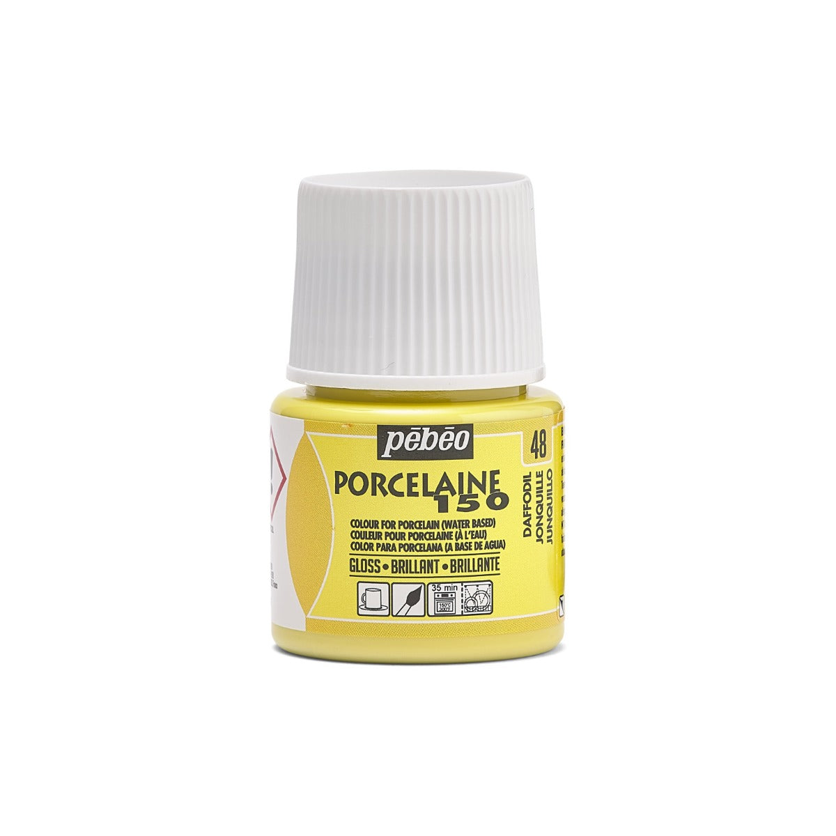Pebeo Porcelaine 150 Porseleinverf 45 ml - 48 - Gele Narcis