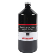Herbin Oost-Indische Inkt Zwart - 1 l