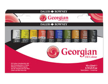 Daler-Rowney Georgian Oil Sets - Introduction set - 10 x 22 ml