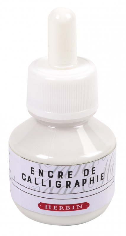 Herbin Calligraphic Ink 50 ml - White