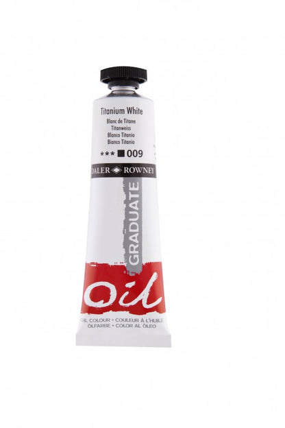 Daler-Rowney Graduate Olieverf 38 ml - Titaanwit