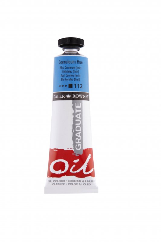 Daler-Rowney Graduate Olieverf 38 ml - Coeruleum Blauw