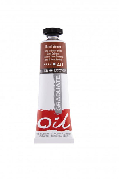 Daler-Rowney Graduate Olieverf 38 ml - Sienna Gebrand