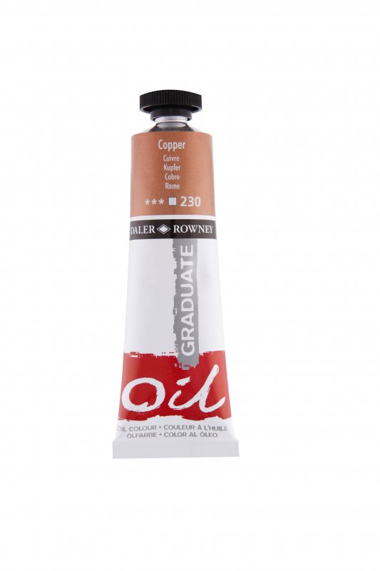 Daler-Rowney Graduate Olieverf 38 ml - Koper