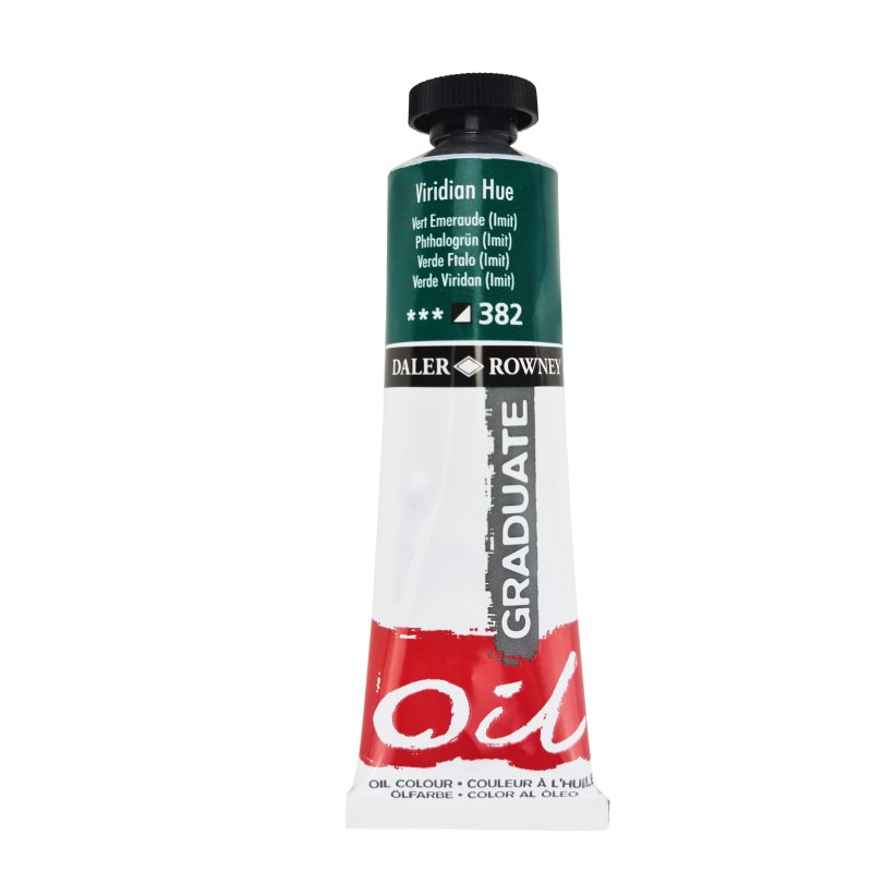 Daler-Rowney Graduate Olieverf 38 ml - Phthalo Groen (Imit)