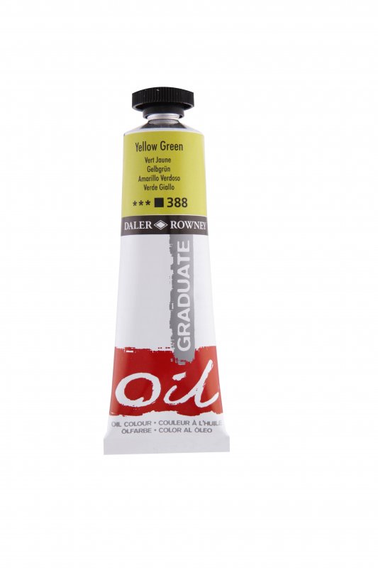 Daler-Rowney Graduate Olieverf 38 ml - Geel Groen