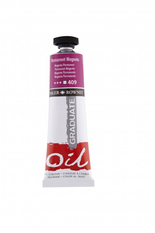 Daler-Rowney Graduate Olieverf 38 ml - 409 - Permanent Magenta