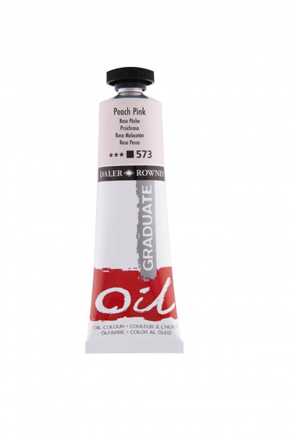Daler-Rowney Graduate Olieverf 38 ml - 573 - Portret Roze