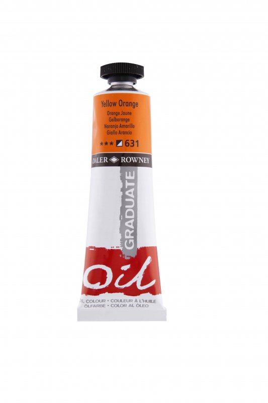 Daler-Rowney Graduate Olieverf 38 ml - Geel Oranje