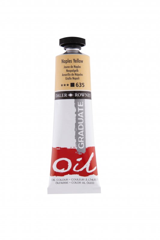 Daler-Rowney Graduate Olieverf 38 ml - Napels Geel