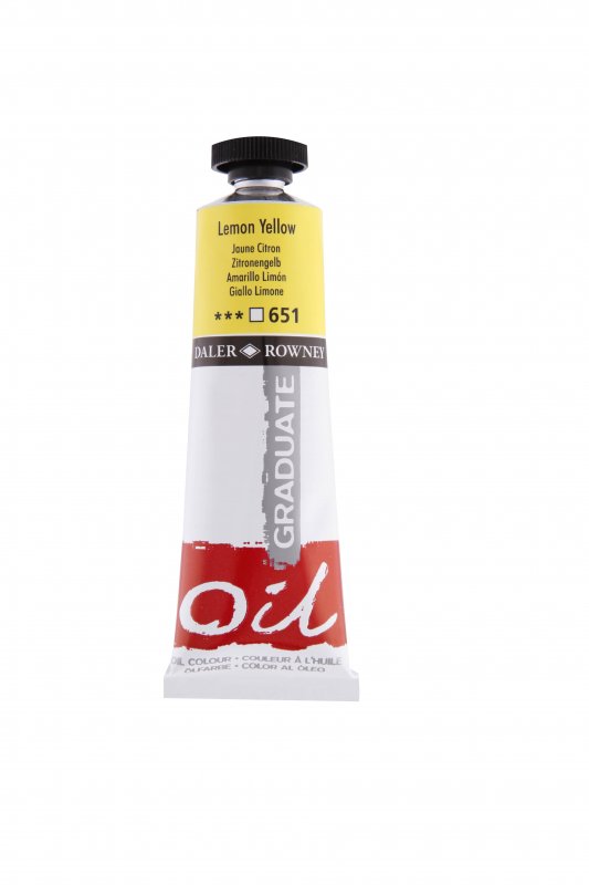 Daler-Rowney Graduate Olieverf 38 ml - Citroengeel