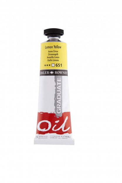 Daler-Rowney Graduate Olieverf 38 ml - Citroengeel