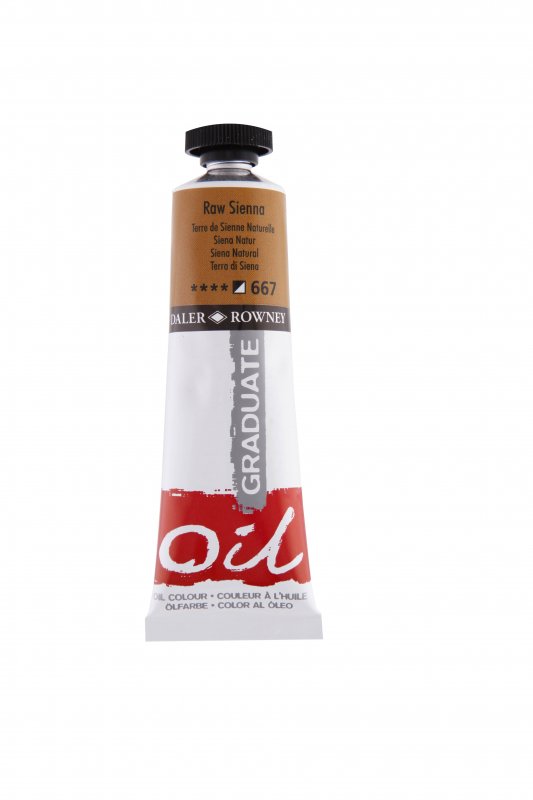 Daler-Rowney Graduate Olieverf 38 ml - Sienna Ruw