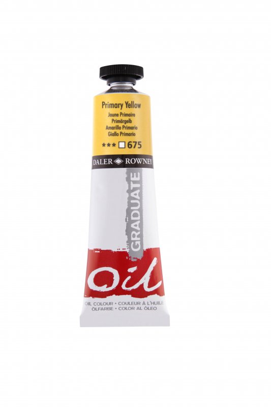 Daler-Rowney Graduate Olieverf 38 ml - 675 - Primair Geel