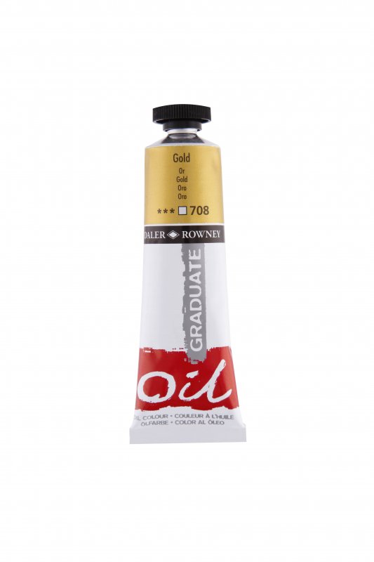 Daler-Rowney Graduate Olieverf 38 ml - Goud