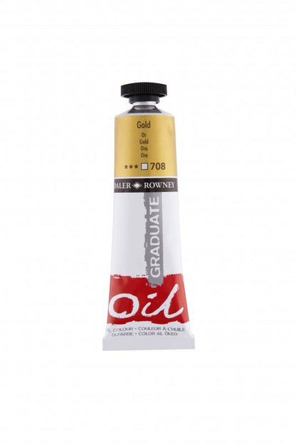 Daler-Rowney Graduate Olieverf 38 ml - Goud