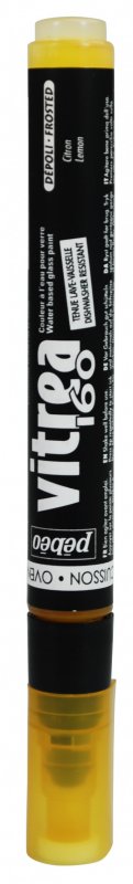Pebeo Vitrea 160 Matglas Marker - Citroen