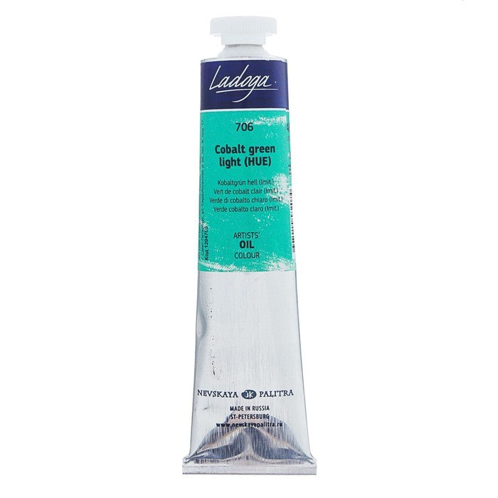 Ladoga Oil Paint 46 ml - Cobalt Green Light (Hue)