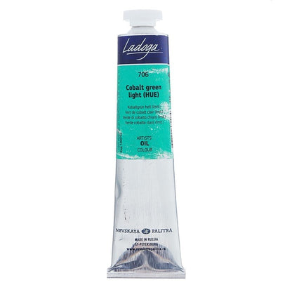 Ladoga Oil Paint 46 ml - Cobalt Green Light (Hue)