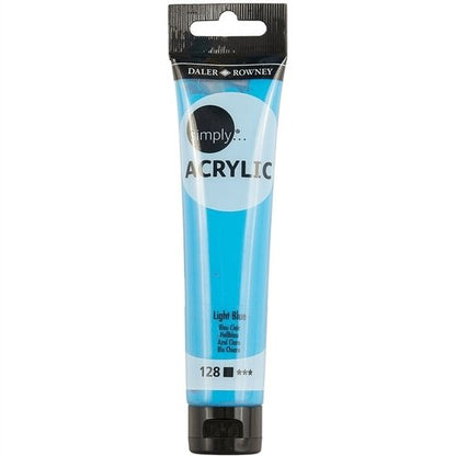 Daler-Rowney Simply Acrylic 75 ml - Light Blue