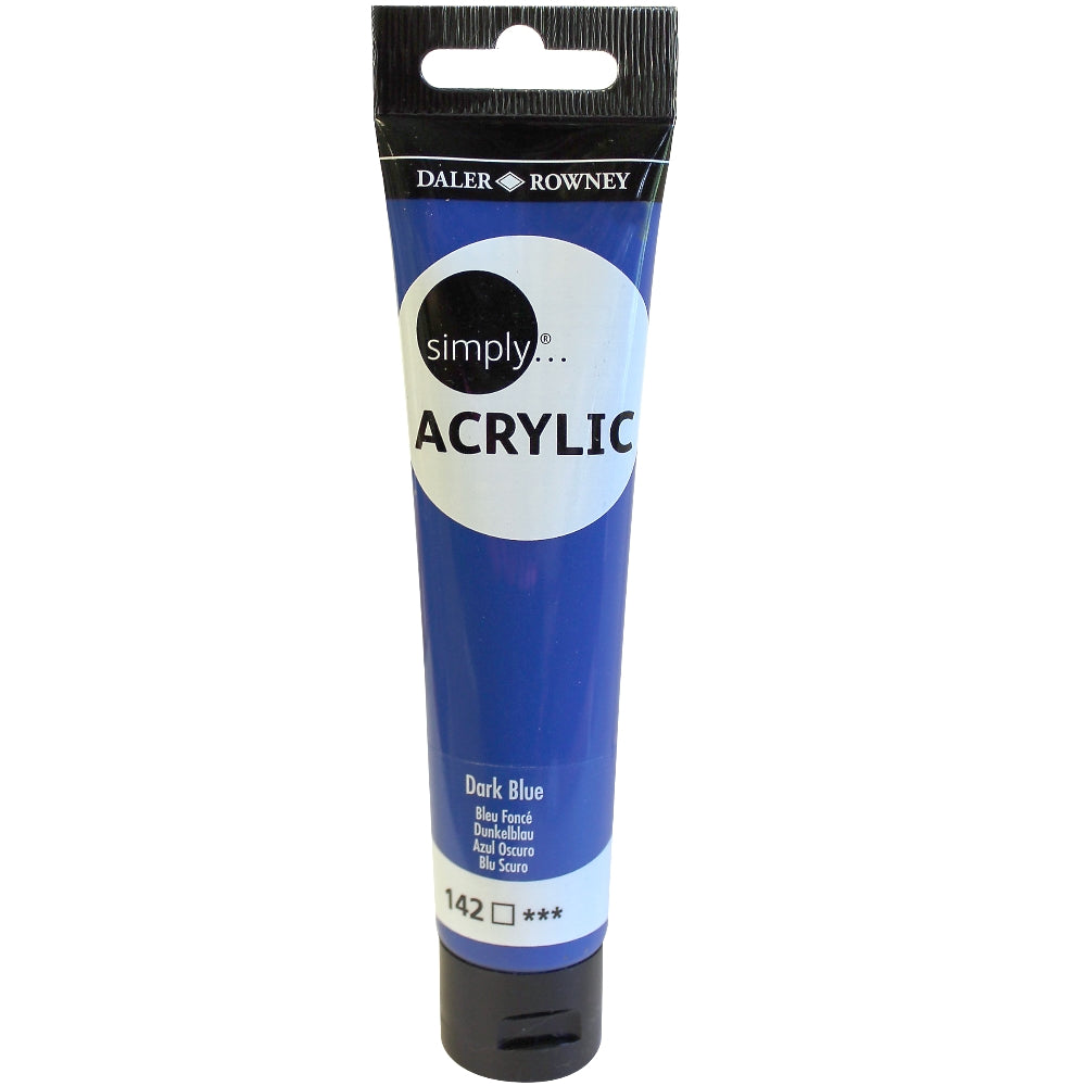 Daler-Rowney Simply Acrylic 75 ml - Dark Blue