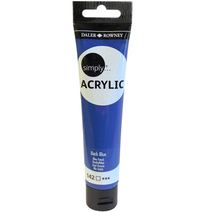 Daler-Rowney Simply Acrylic 75 ml - Dark Blue
