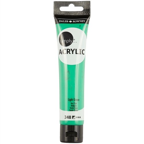 Daler-Rowney Simply Acrylic 75 ml - Light Green