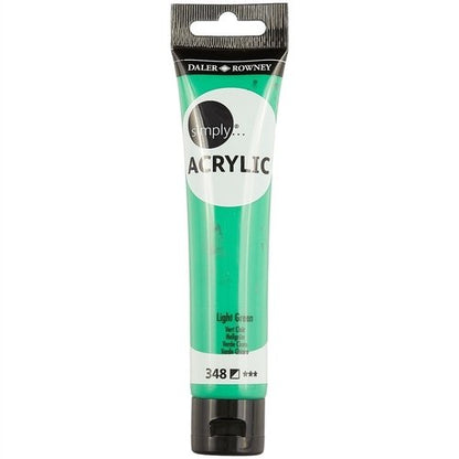 Daler-Rowney Simply Acrylic 75 ml - Light Green