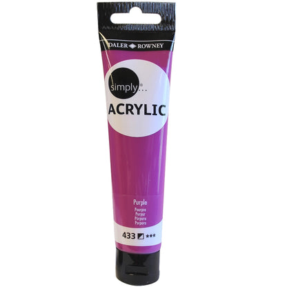 Daler-Rowney Simply Acrylic 75 ml - Purple