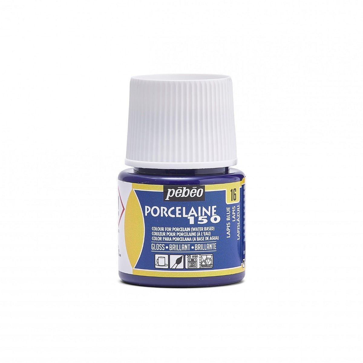 Pebeo Porcelaine 150 Porseleinverf 45 ml - 16 - Lapis-Lazuli