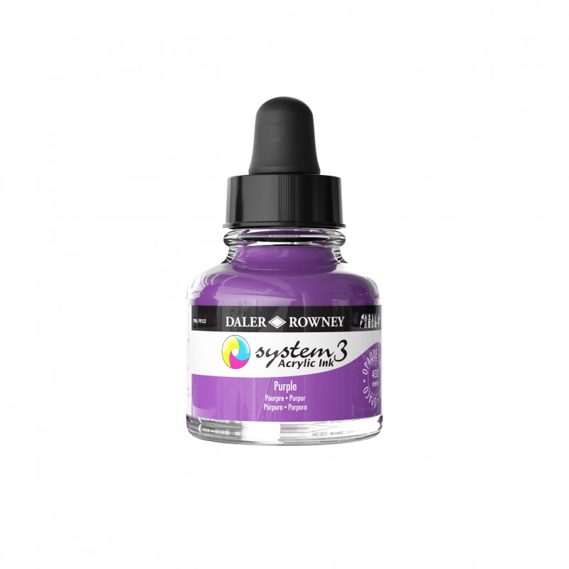 Daler-Rowney System3 Acrylic Ink 29.5 ml - Purple